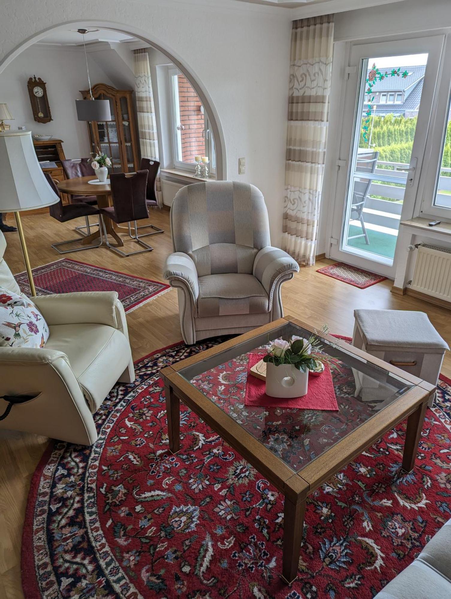 Ferienwohnung Leni Erstes Og Inkl Balkon Gartenblick Kostenfreier Parkplatz Stadtnah Aber Ruhig Gelegen เมพเพิน ภายนอก รูปภาพ